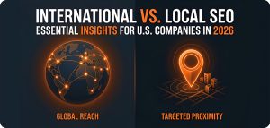 International SEO vs. Local SEO: Essential Insights for U.S. Companies in 2026